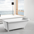 Good Quality 10 Years Warranty Extra Large Square Pedestal Bath Tub Bathtub